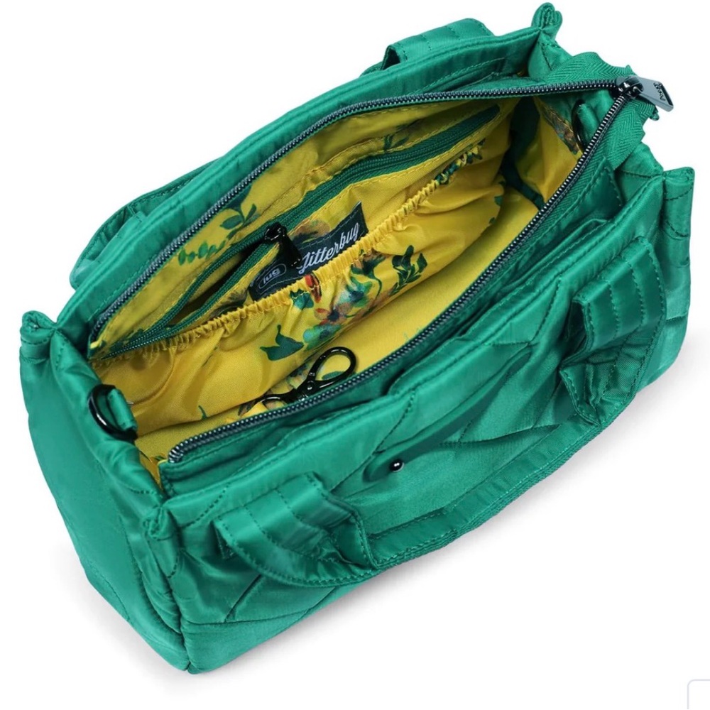 Lug Jitterbug Crossbody Bag in Kelly Green - Picture 5 of 6